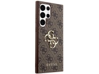 Funda Guess 4G con logo metálico grande para Samsung Galaxy S24 Ultra - Marrón Funda Guess 4G con logo metálico grande para Samsung Galaxy S24 Ultra - Marrón