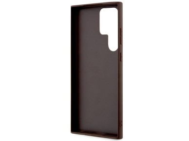 Guess 4G Big Metal Logo Case for Samsung Galaxy S24 Ultra - Brown Guess 4G Big Metal Logo Case for Samsung Galaxy S24 Ultra - Brown