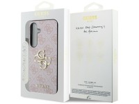 Guess 4G Big Metal Logo Case for Samsung Galaxy S24 - Pink Guess 4G Big Metal Logo Case for Samsung Galaxy S24 - Pink