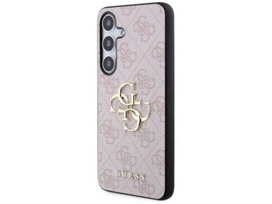 Guess 4G Big Metal Logo Case for Samsung Galaxy S24 - Pink Guess 4G Big Metal Logo Case for Samsung Galaxy S24 - Pink