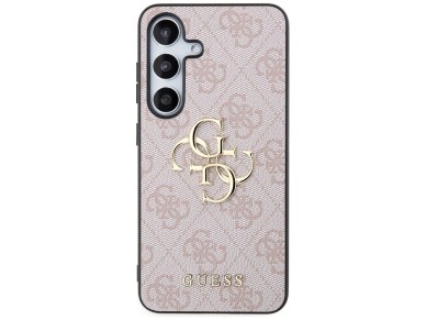 Guess 4G Big Metal Logo Case for Samsung Galaxy S24 - Pink Guess 4G Big Metal Logo Case for Samsung Galaxy S24 - Pink