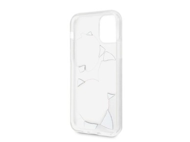 Funda rígida transparente Guess GUHCN58ROSTRT para iPhone 11 Pro, modelo Flower Desire, color rosa y Funda rígida transparente Guess GUHCN58ROSTRT para iPhone 11 Pro, modelo Flower Desire, color rosa y