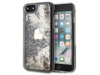 Funda rígida dorada/dorada Guess GUOHCI8GLHFLGO para iPhone 7/8/SE 2020/SE 2022 con adornos brillant Funda rígida dorada/dorada Guess GUOHCI8GLHFLGO para iPhone 7/8/SE 2020/SE 2022 con adornos brillant