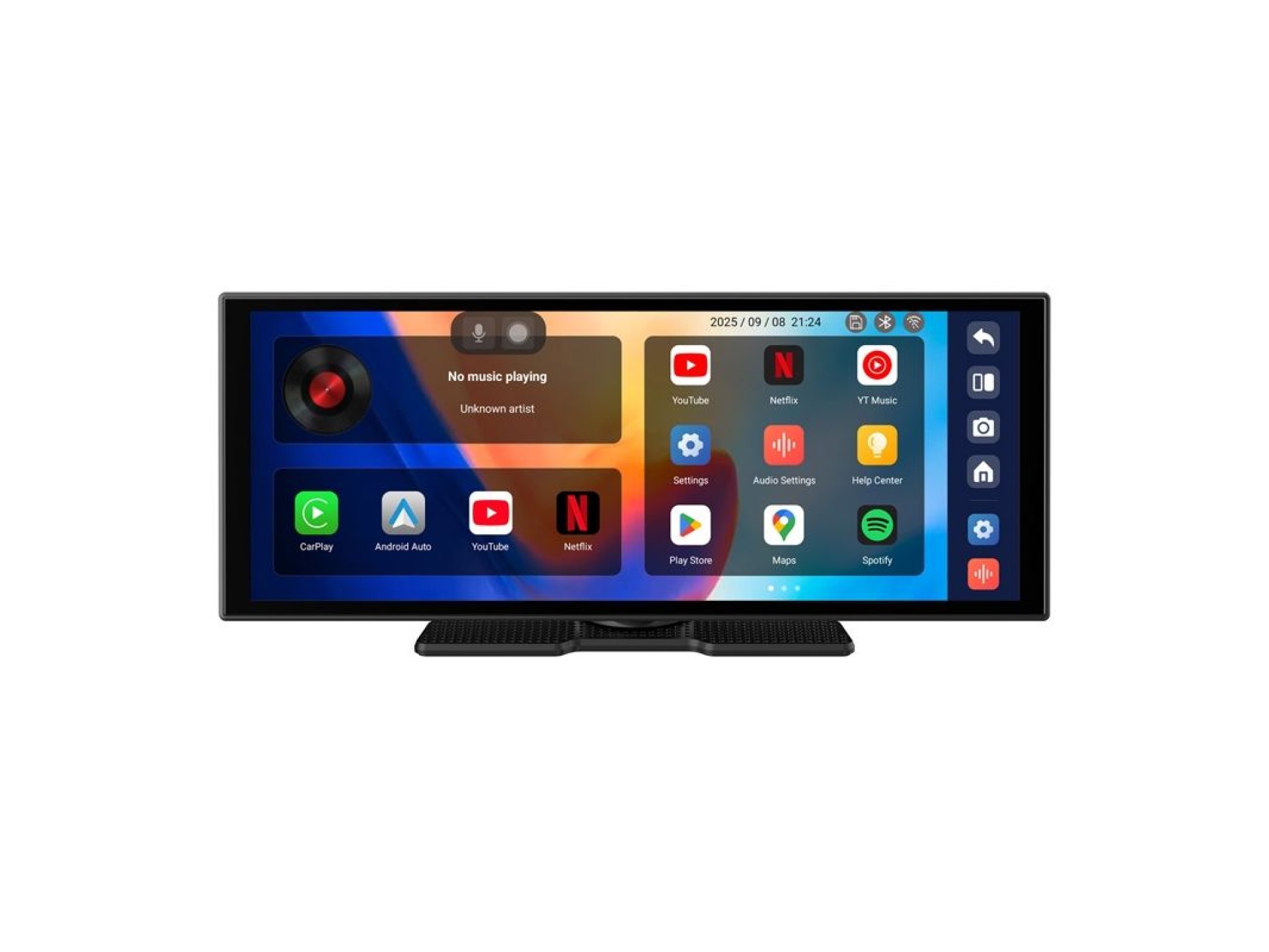 Monitor automotivo OTTOCAST OTTOAIBOX N95C + Câmera de Visão Traseira