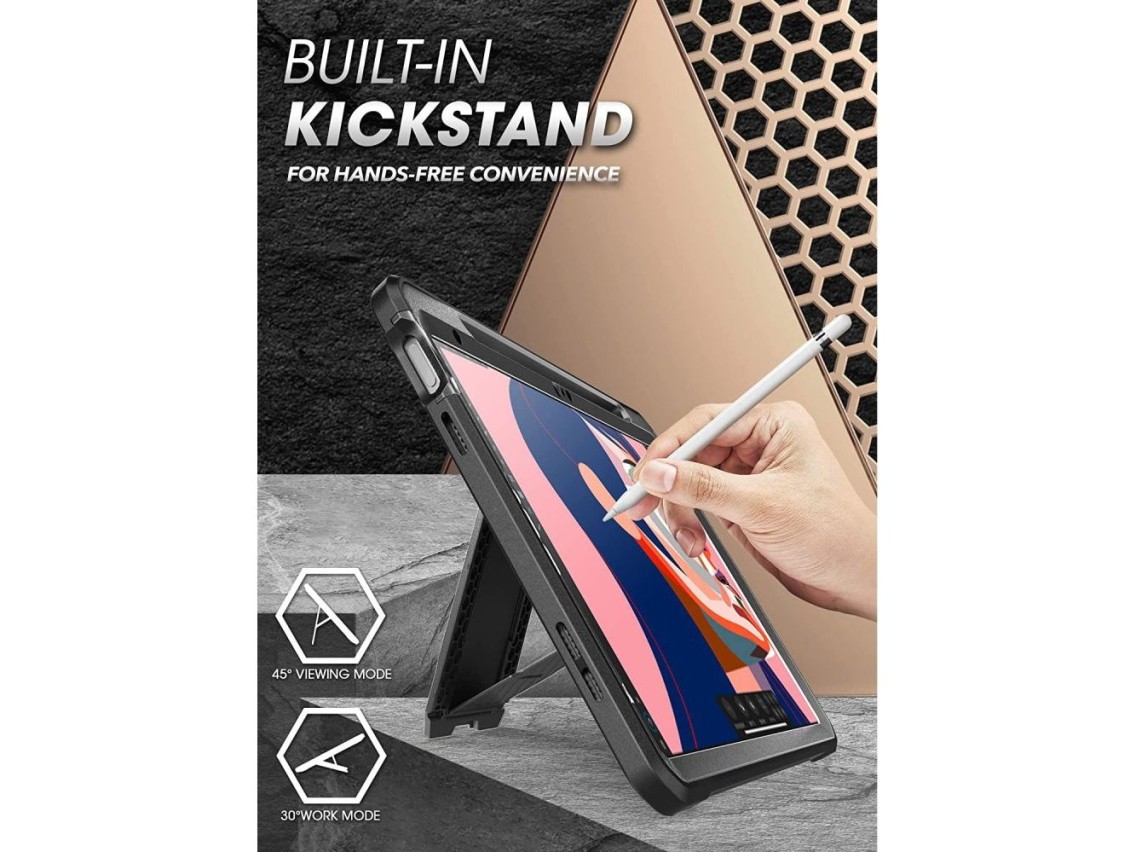 Funda Supcase Unicorn Beetle Pro para iPad 10.9'' 2022 - Negra