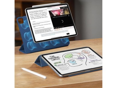 ESR Rebound Magnetic Case for iPad Pro 13” 7 / 8 / 2024-2025 - Navy Blue ESR Rebound Magnetic Case for iPad Pro 13” 7 / 8 / 2024-2025 - Navy Blue