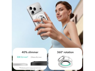 ESR Magnetic HaloLock MagSafe Phone Holder - White