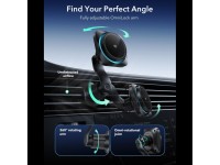 ESR OmniLock Qi2.2 Magnetic MagSafe Car Air Vent Mount - Black ESR OmniLock Qi2.2 Magnetic MagSafe Car Air Vent Mount - Black