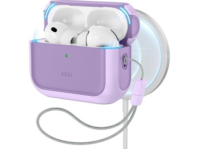 ESR Orbit Halolock MagSafe case for AirPods Pro - purple ESR Orbit Halolock MagSafe case for AirPods Pro - purple