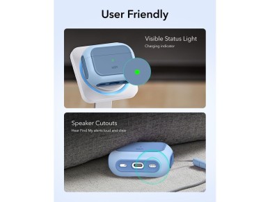 ESR Orbit Halolock MagSafe case for AirPods Pro - blue ESR Orbit Halolock MagSafe case for AirPods Pro - blue