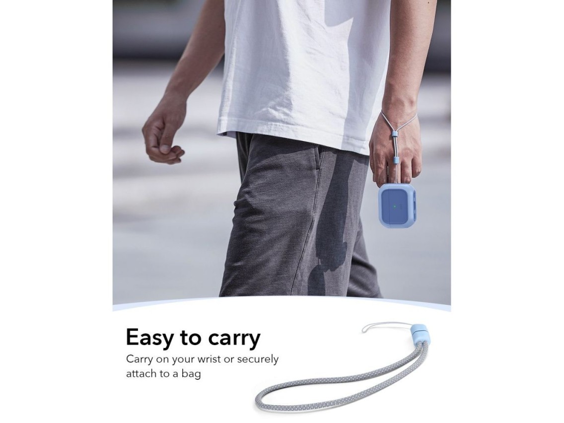 Funda ESR Orbit Halolock MagSafe para AirPods Pro - azul