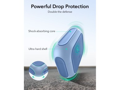 ESR Orbit Halolock MagSafe case for AirPods Pro - blue ESR Orbit Halolock MagSafe case for AirPods Pro - blue