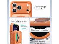 Funda ESR Classic Hybrid MagSafe para iPhone 17 Pro Max - Naranja transparente Funda ESR Classic Hybrid MagSafe para iPhone 17 Pro Max - Naranja transparente