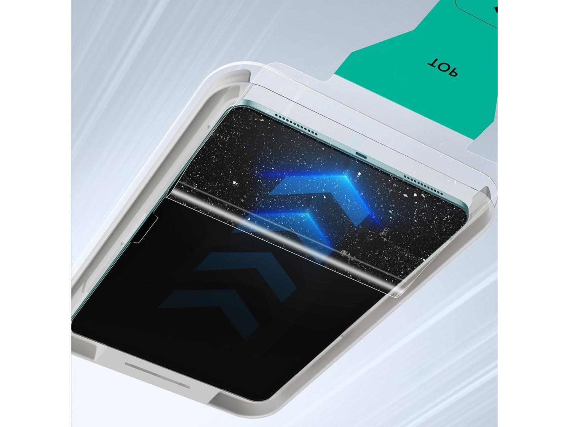 Kit com 2 películas de vidro temperado ESR UltraFit para iPad Pro 13” 7 / 8 / 2024-2025