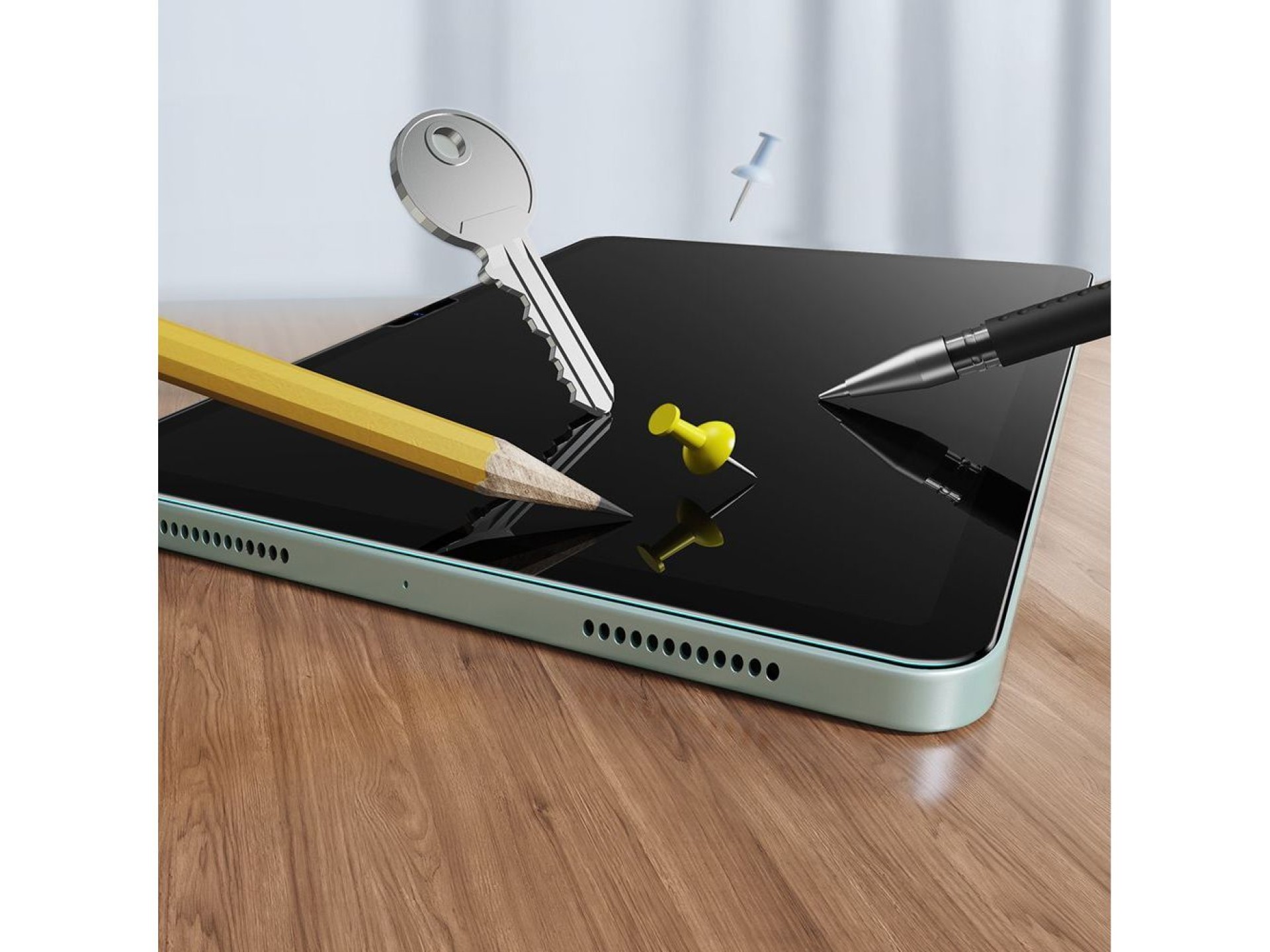 Kit com 2 películas de vidro temperado ESR UltraFit para iPad Pro 13” 7 / 8 / 2024-2025