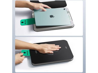 Paquete de 2 protectores de pantalla de vidrio templado ESR UltraFit para iPad Pro de 13” (7/8/2024- Paquete de 2 protectores de pantalla de vidrio templado ESR UltraFit para iPad Pro de 13” (7/8/2024-