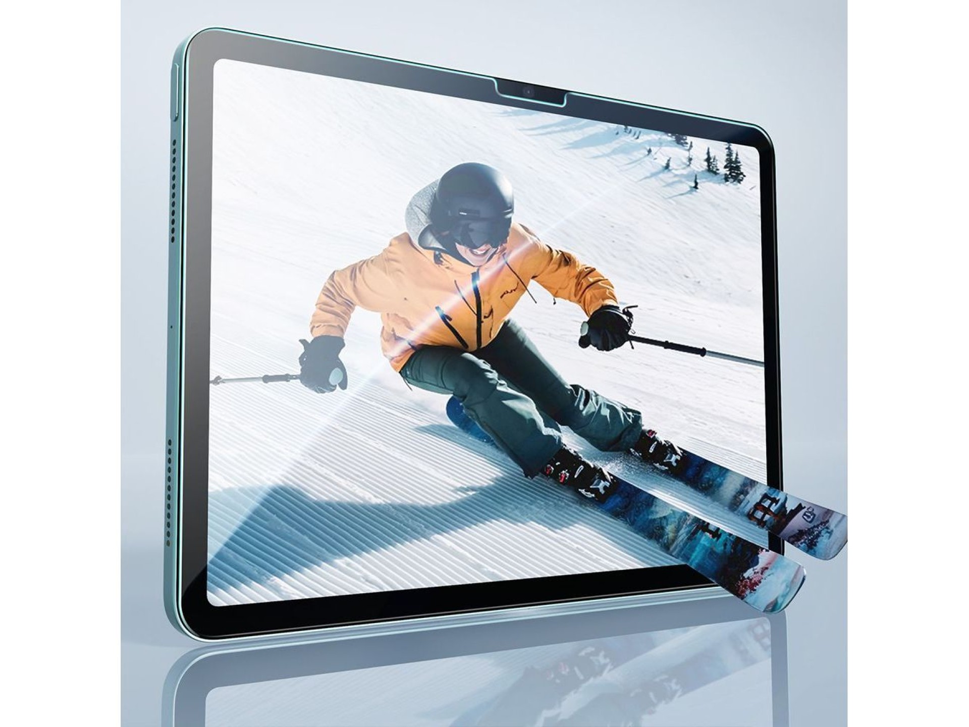 Kit com 2 películas de vidro temperado ESR UltraFit para iPad Pro 13” 7 / 8 / 2024-2025