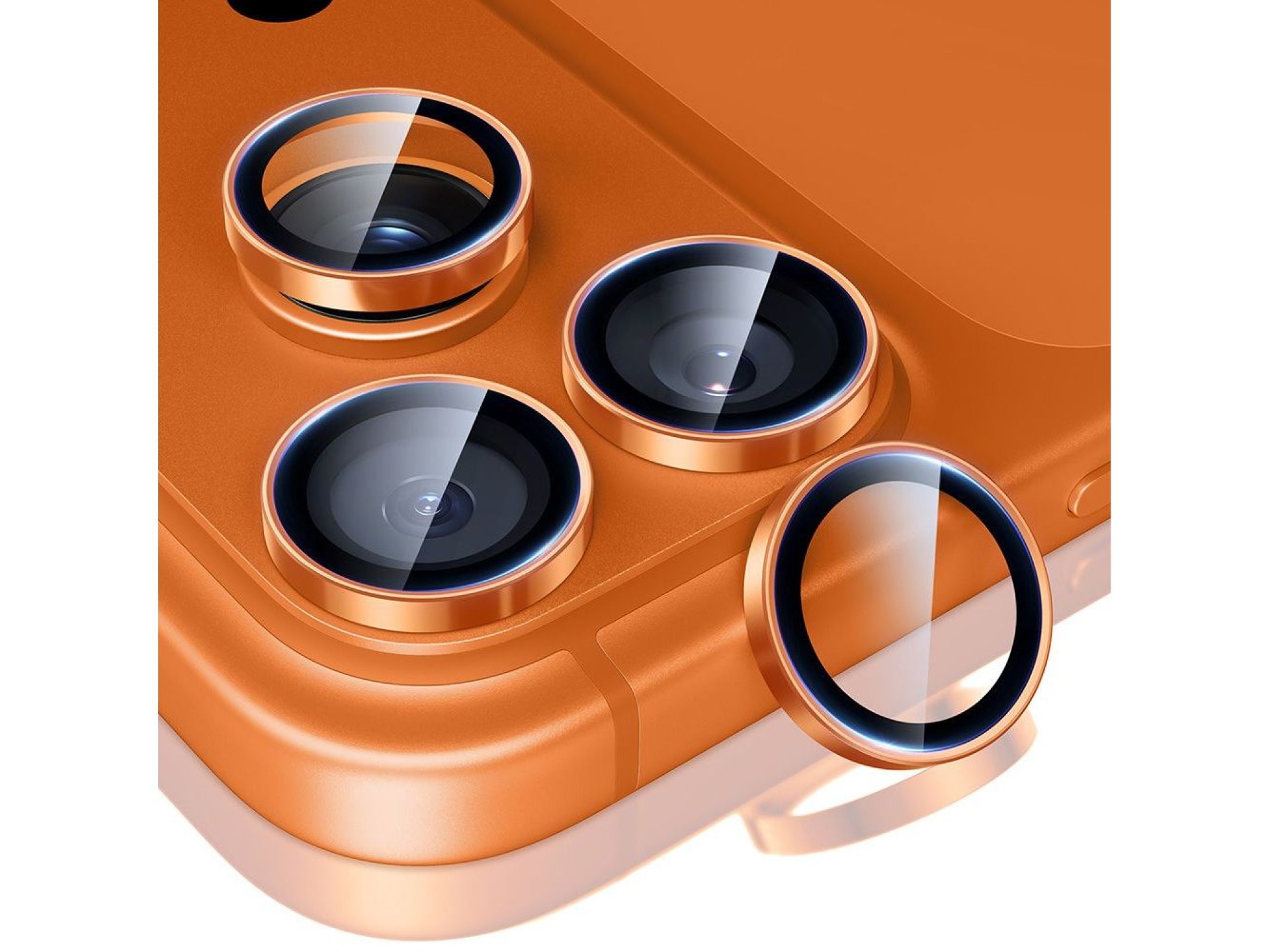 Lente de cámara de cristal ESR Armorite para iPhone 17 Pro / Max / 15 Pro / Max / 16 Pro / Max / 17