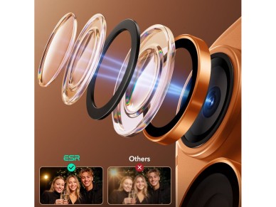 ESR Armorite Camera Lens Glass for iPhone 17 Pro / Max / 15 Pro / Max / 16 Pro / Max / 17 Pro / Max ESR Armorite Camera Lens Glass for iPhone 17 Pro / Max / 15 Pro / Max / 16 Pro / Max / 17 Pro / Max