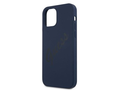 Guess GUHCP12SLSVSBL iPhone 12 mini 5.4" blue/blue hardcase Script Vintage Guess GUHCP12SLSVSBL iPhone 12 mini 5.4" blue/blue hardcase Script Vintage