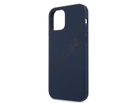 Funda rígida azul para iPhone 12 mini de 5,4" de Guess GUHCP12SLSVSBL, modelo Script Vintage. Funda rígida azul para iPhone 12 mini de 5,4" de Guess GUHCP12SLSVSBL, modelo Script Vintage.