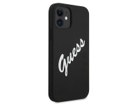Guess GUHCP12SLSVSBW iPhone 12 mini 5.4" black and white hardcase Silicone Vintage