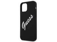 Guess GUHCP12SLSVSBW iPhone 12 mini 5.4" black and white hardcase Silicone Vintage