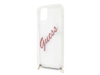 Guess GUHCP12SCRTVSPI iPhone 12 mini 5.4" pink/pink hardcase Script Vintage Guess GUHCP12SCRTVSPI iPhone 12 mini 5.4" pink/pink hardcase Script Vintage