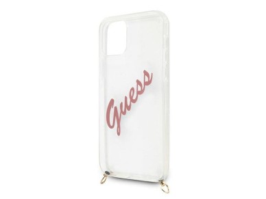 Guess GUHCP12SCRTVSPI iPhone 12 mini 5.4" pink/pink hardcase Script Vintage Guess GUHCP12SCRTVSPI iPhone 12 mini 5.4" pink/pink hardcase Script Vintage