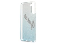 Guess GUHCS21MPCUGLSBL S21+ G996 azul/azul capa rígida Glitter Gradient Script Guess GUHCS21MPCUGLSBL S21+ G996 azul/azul capa rígida Glitter Gradient Script