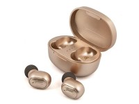Guess GUTWST30GO TWS Bluetooth headphones + gold/gold docking station