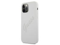 Guess GUHCP12LLSVSCR iPhone 12 Pro Max 6.7" cream/cream hardcase Script Vintage Guess GUHCP12LLSVSCR iPhone 12 Pro Max 6.7" cream/cream hardcase Script Vintage