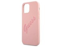 Funda rígida rosa Guess GUHCP12LLSVSPI para iPhone 12 Pro Max de 6,7" con diseño vintage. Funda rígida rosa Guess GUHCP12LLSVSPI para iPhone 12 Pro Max de 6,7" con diseño vintage.