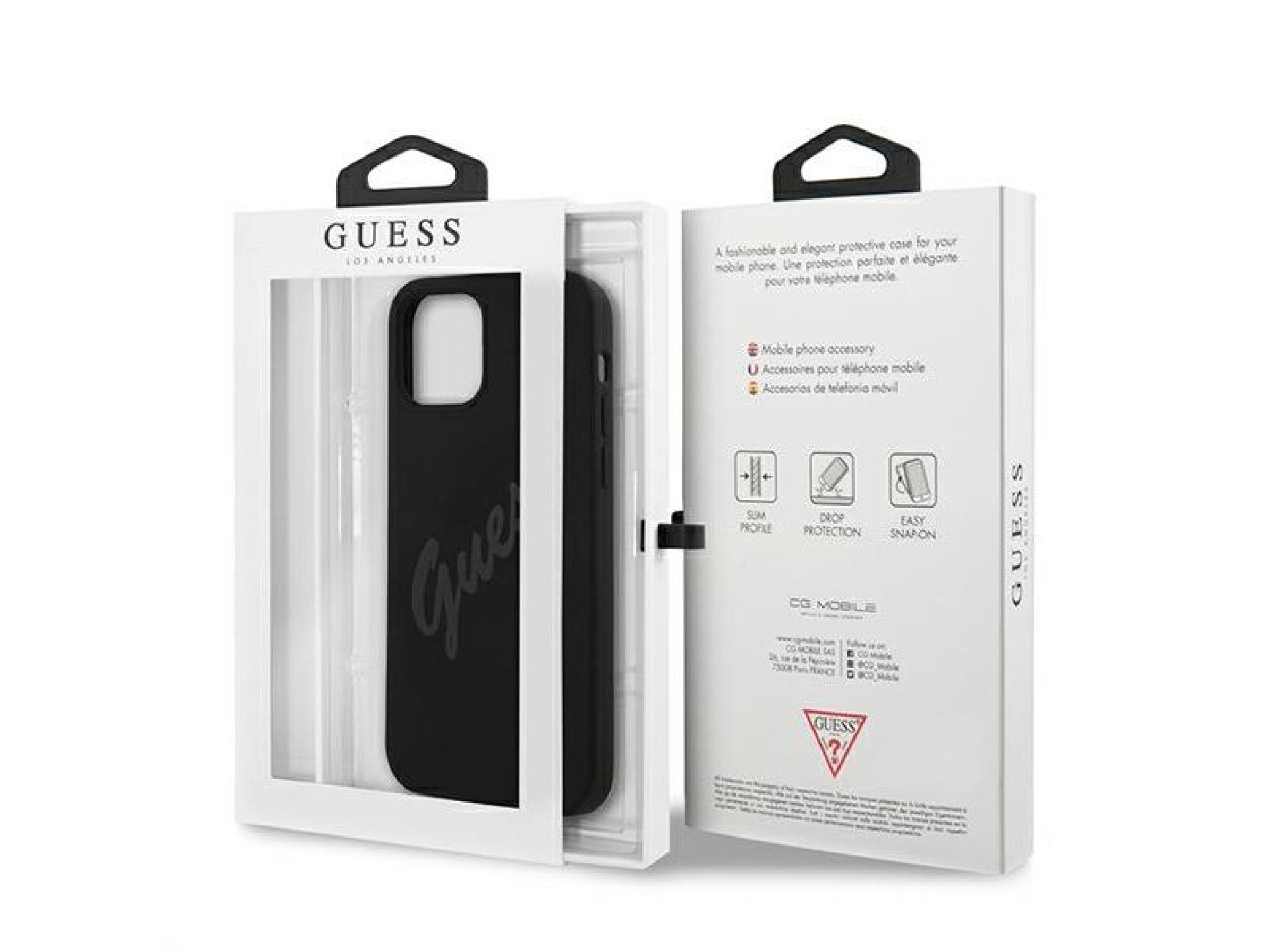 Guess GUHCP12LLSVSBK iPhone 12 Pro Max 6.7