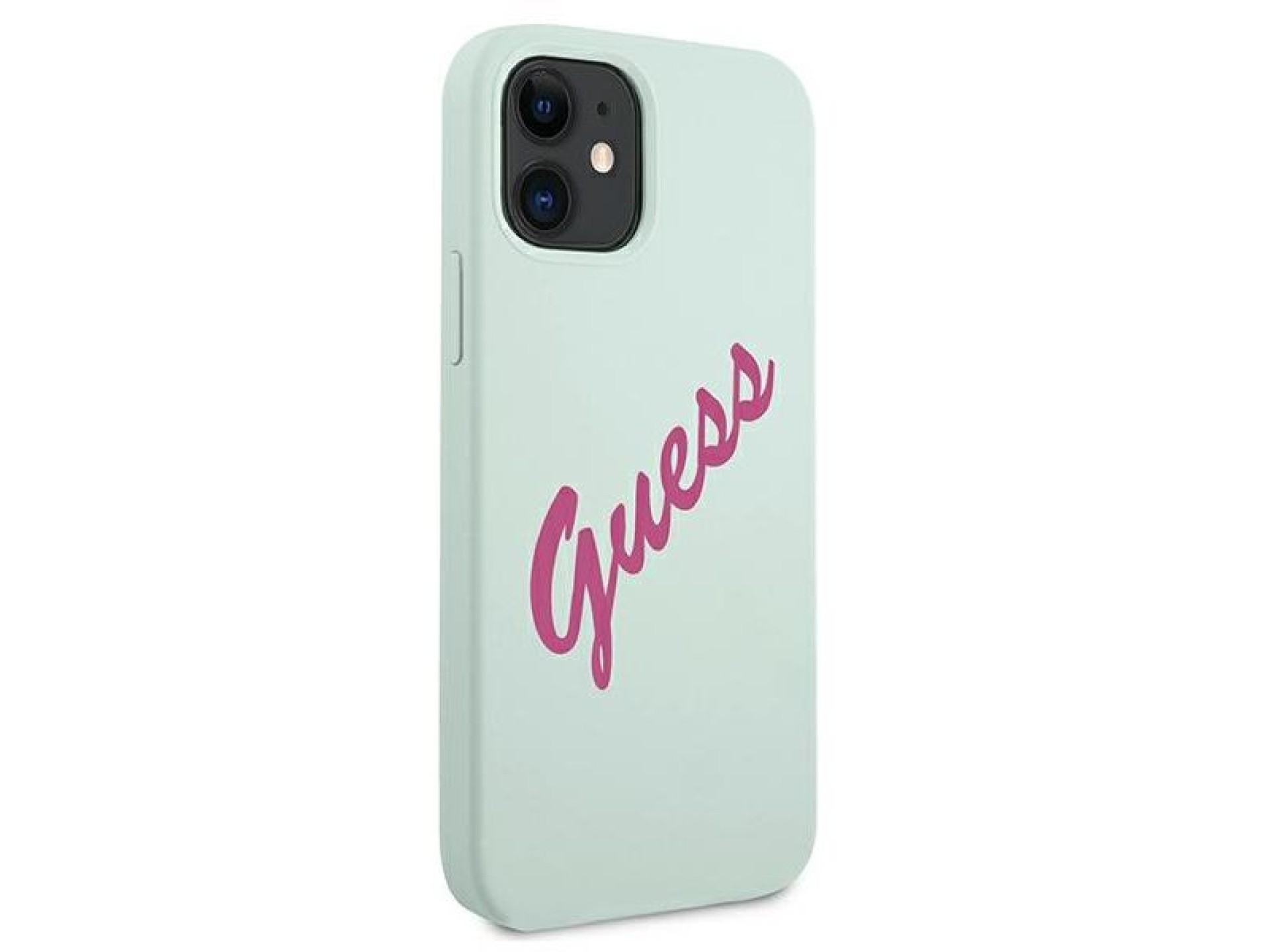 Capa rígida de silicone vintage Guess GUHCP12SLSVSBF para iPhone 12 mini 5.4