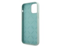 Capa r�gida de silicone vintage Guess GUHCP12LLSVSBF para iPhone 12 Pro Max 6.7" azul f�csia/azul f�