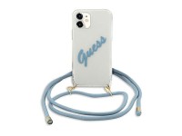 Guess GUHCP12SCRTVSBL iPhone 12 mini 5.4" blue/blue hardcase Script Vintage Guess GUHCP12SCRTVSBL iPhone 12 mini 5.4" blue/blue hardcase Script Vintage