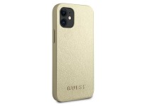 Guess GUHCP12SIGLGO iPhone 12 mini 5.4" gold/gold hardcase Iridescent Guess GUHCP12SIGLGO iPhone 12 mini 5.4" gold/gold hardcase Iridescent