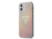 Capa rígida rosa/rosa da coleção Tie & Dye para iPhone 12 mini 5.4" da Guess (GUHCP12SPCUMCGG01). Capa rígida rosa/rosa da coleção Tie & Dye para iPhone 12 mini 5.4" da Guess (GUHCP12SPCUMCGG01).