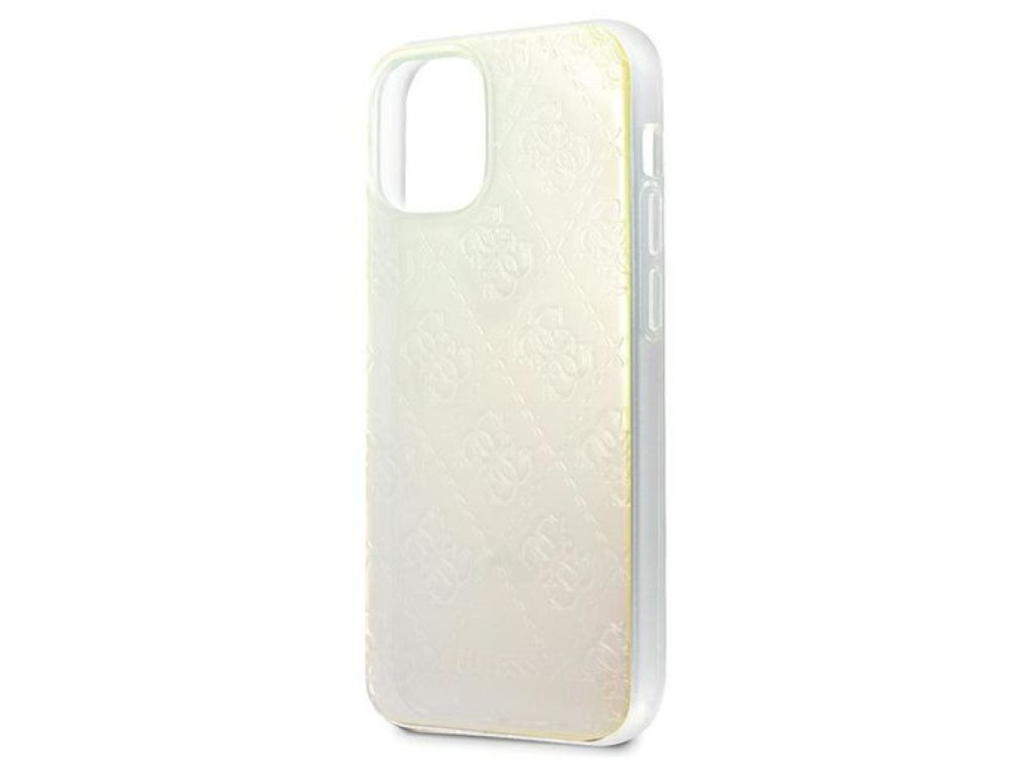 Guess GUHCP12S3D4GIRBL iPhone 12 mini 5.4" iridescent/opal hardcase 4G 3D Pattern Collection