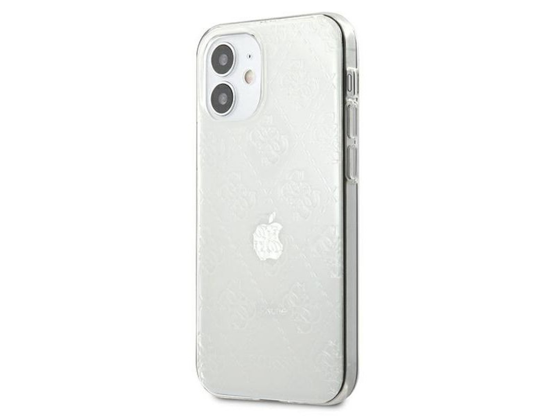 Capa rígida transparente Guess GUHCP12S3D4GTR para iPhone 12 mini 5.4
