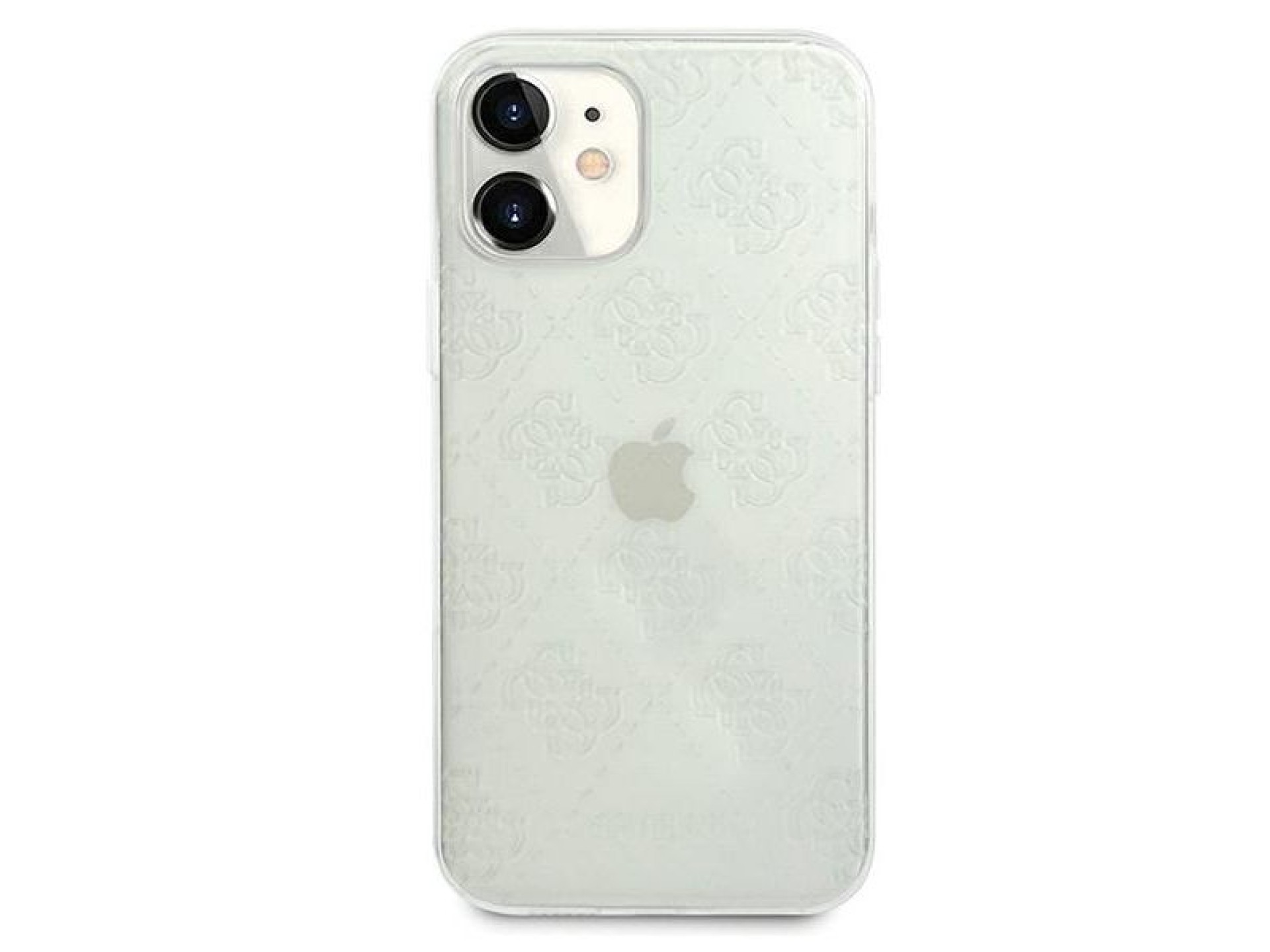 Capa rígida transparente Guess GUHCP12S3D4GTR para iPhone 12 mini 5.4
