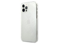 Capa rígida transparente Guess GUHCP12M3D4GTR para iPhone 12/12 Pro de 6,1" com padrão 3D e tecnolog Capa rígida transparente Guess GUHCP12M3D4GTR para iPhone 12/12 Pro de 6,1" com padrão 3D e tecnolog