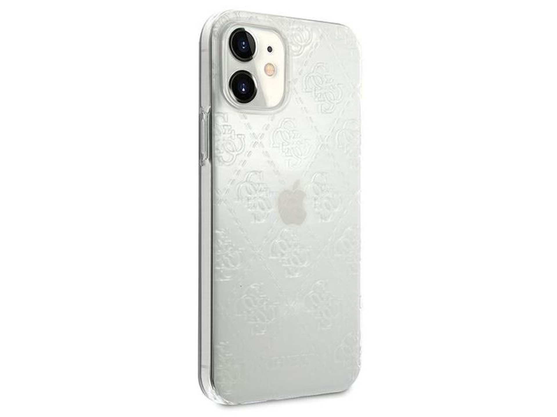 Capa rígida transparente Guess GUHCP12S3D4GTR para iPhone 12 mini 5.4