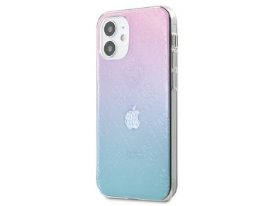 Guess GUHCP12S3D4GGBP iPhone 12 mini 5.4" blue-pink/blue&pink hardcase 4G 3D Pattern Collection Guess GUHCP12S3D4GGBP iPhone 12 mini 5.4" blue-pink/blue&pink hardcase 4G 3D Pattern Collection
