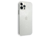 Capa rígida transparente Guess GUHCP12M3D4GTR para iPhone 12/12 Pro de 6,1" com padrão 3D e tecnolog Capa rígida transparente Guess GUHCP12M3D4GTR para iPhone 12/12 Pro de 6,1" com padrão 3D e tecnolog