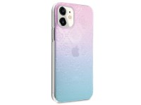 Funda rígida Guess GUHCP12S3D4GGBP para iPhone 12 mini de 5,4" en azul y rosa/azul y rosa, 4G, con e Funda rígida Guess GUHCP12S3D4GGBP para iPhone 12 mini de 5,4" en azul y rosa/azul y rosa, 4G, con e