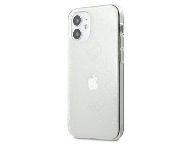 Guess GUHCP12S3D4GTR iPhone 12 mini 5.4" transparent hardcase 4G 3D Pattern Collection Guess GUHCP12S3D4GTR iPhone 12 mini 5.4" transparent hardcase 4G 3D Pattern Collection