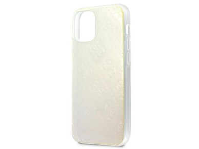 Guess GUHCP12S3D4GIRBL iPhone 12 mini 5.4" iridescent/opal hardcase 4G 3D Pattern Collection Guess GUHCP12S3D4GIRBL iPhone 12 mini 5.4" iridescent/opal hardcase 4G 3D Pattern Collection