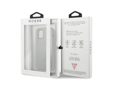 Guess GUHCP12S3D4GTR iPhone 12 mini 5.4" transparent hardcase 4G 3D Pattern Collection Guess GUHCP12S3D4GTR iPhone 12 mini 5.4" transparent hardcase 4G 3D Pattern Collection